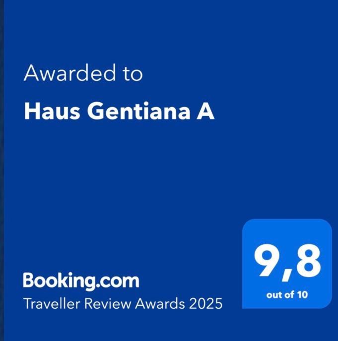 Апартаменты Haus Gentiana A Грахен Экстерьер фото